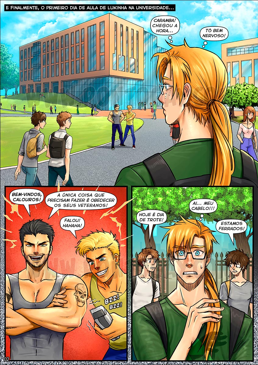 Novinhos Nota Dez! - Dia de trote na Universidade