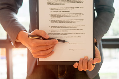 Contrato de namoro com cláusulas sexuais