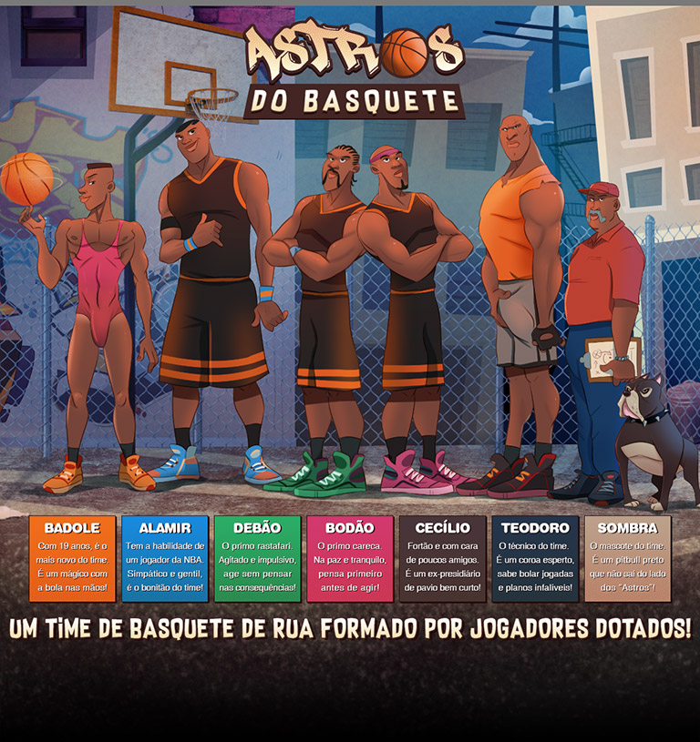 Astros do Basquete - header