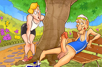 Um velho tarado me comeu no parque